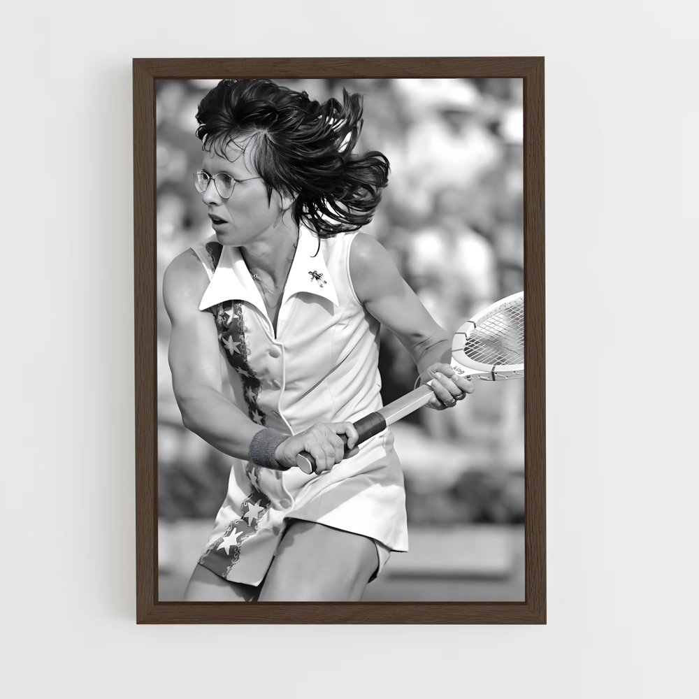 Poster Billie de jean – affiche Tennis (vue 5)